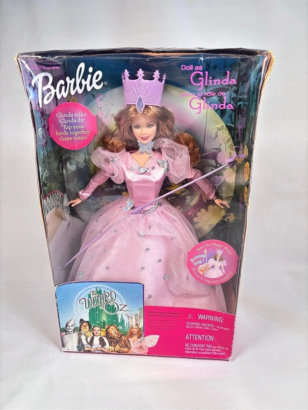 Barbie Glinda as Doll in Pink Box